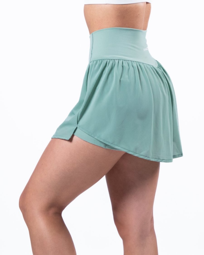 Jupes Alphalete Trace Skirt Jade Femme | OTG-53038041