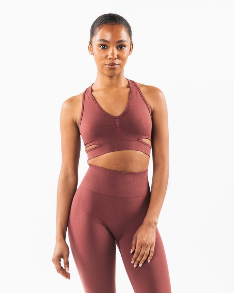 Soutien Gorge Sport Alphalete Stratus Bra Autumn Femme | KQJ-08821767