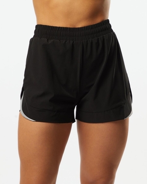 Short Alphalete Stride Corta 3" Noir Femme | AIX-29282882