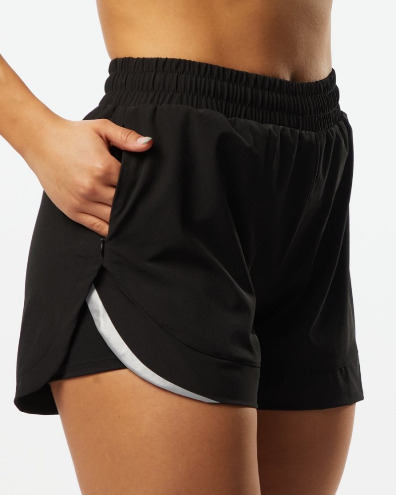 Short Alphalete Stride Corta 3" Noir Femme | AIX-29282882