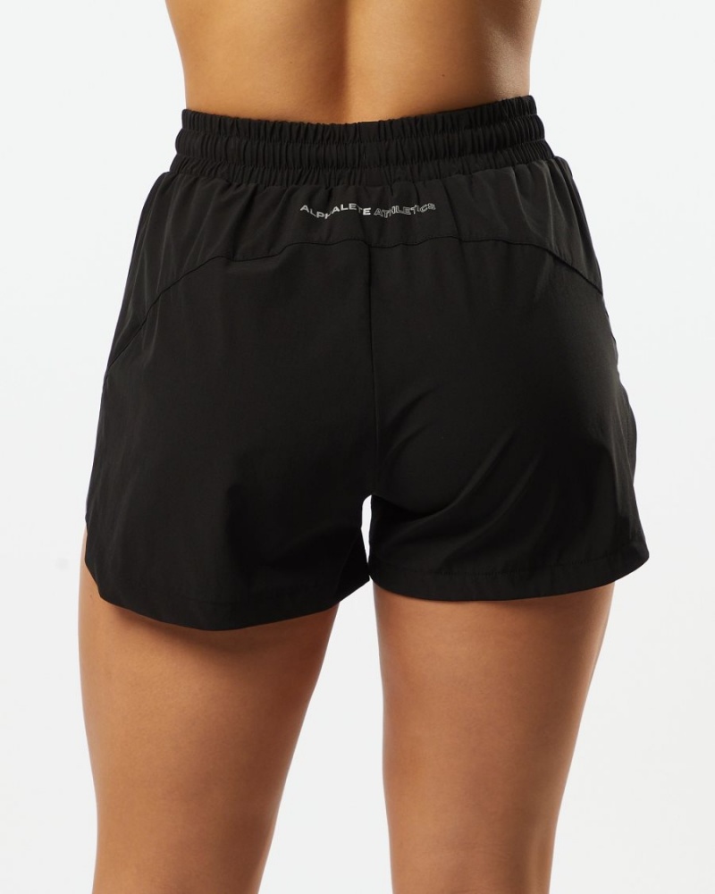 Short Alphalete Stride Corta 3" Noir Femme | AIX-29282882