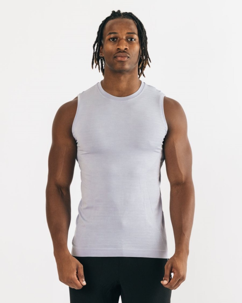 Debardeur Alphalete Hero Tank Violette Clair Homme | WND-76914864