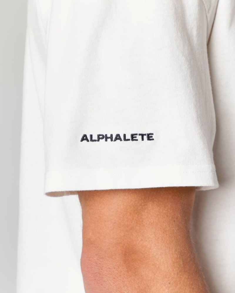 Chemises Alphalete Heavy Coton Core Tee Shell Homme | HXS-67010378