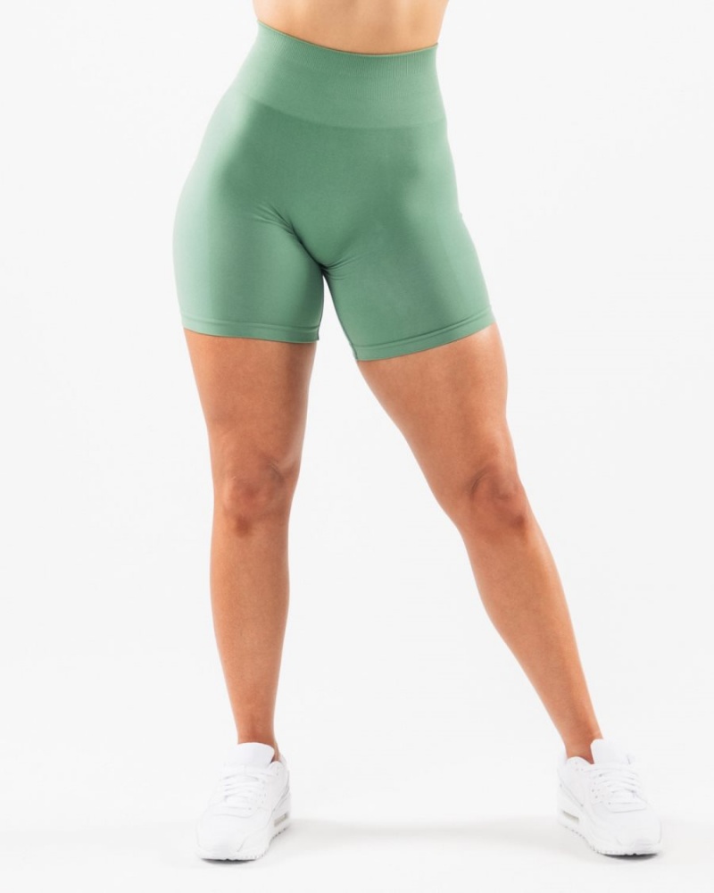 Short Alphalete Amplify Corta 6.5” Jade Femme | GFF-03133830