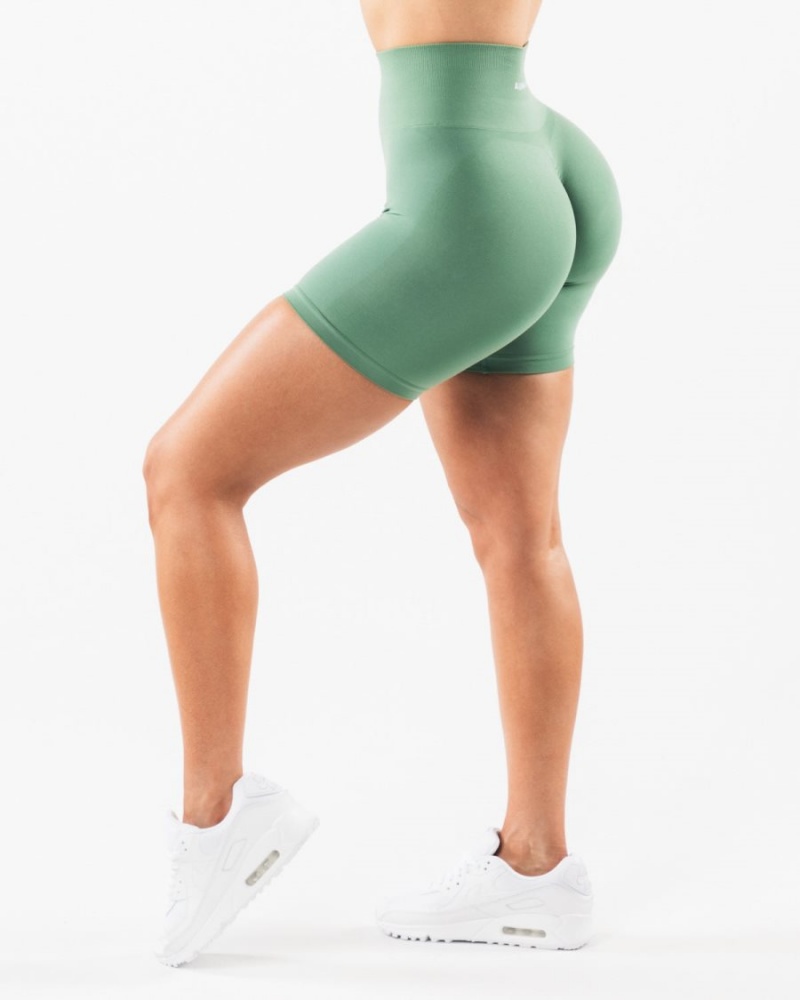 Short Alphalete Amplify Corta 6.5” Jade Femme | GFF-03133830