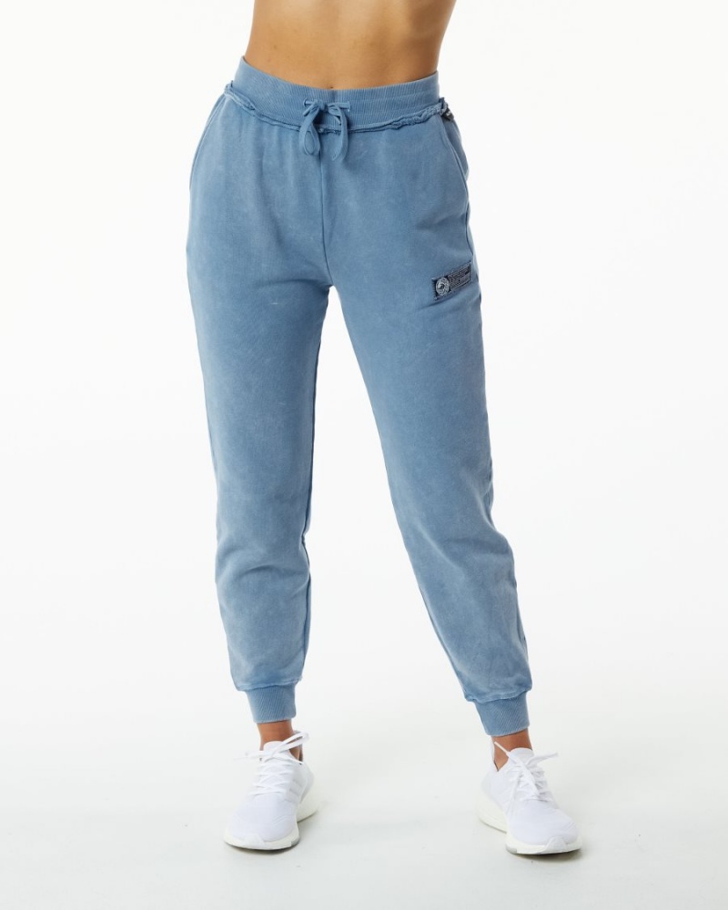 Pantalon Jogging Alphalete Very Terry Jogger Bleu Femme | LSD-85171982