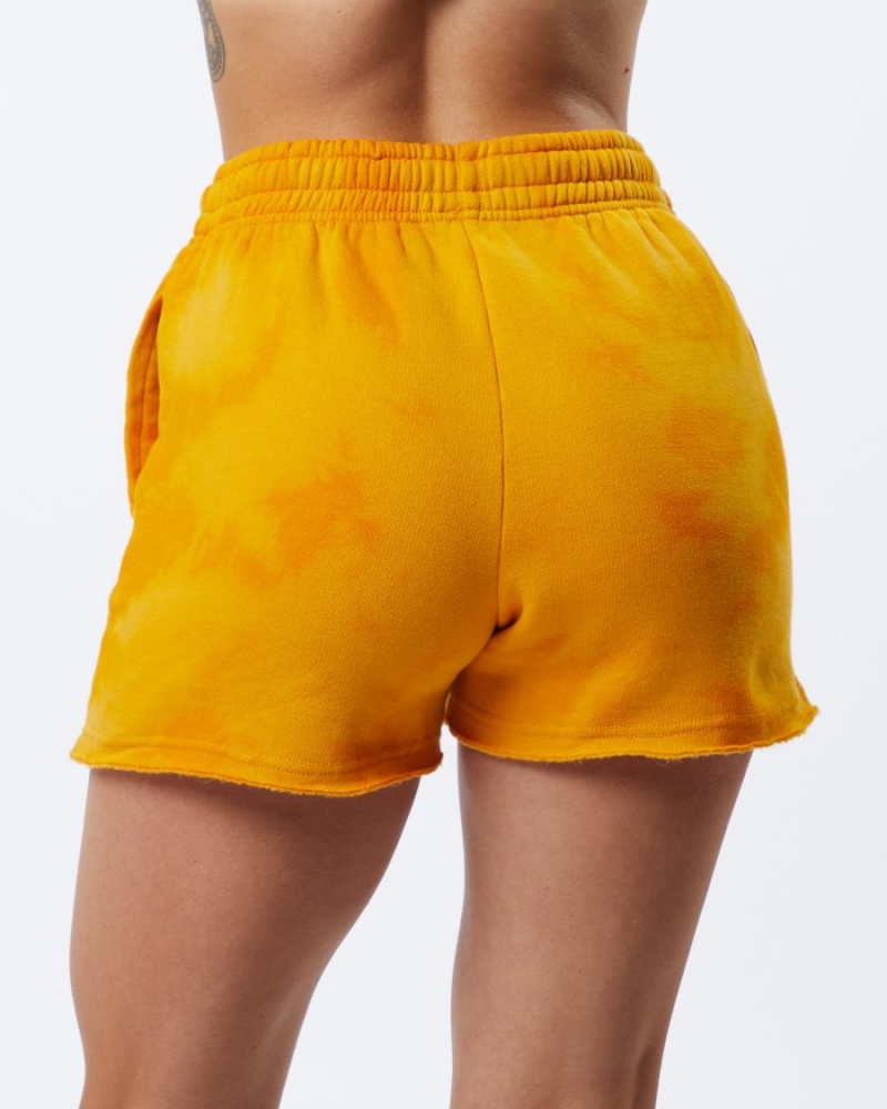 Short Alphalete HCTS Corta 3.5" Golden Sun Femme | TQT-76157628