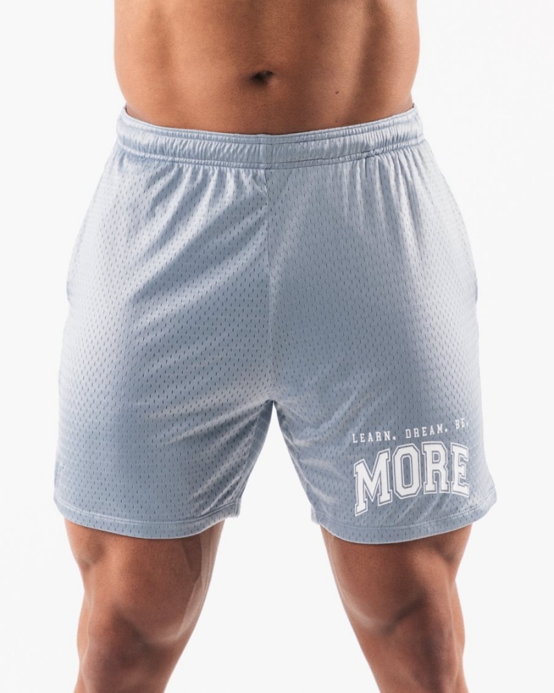 Short Alphalete LDB More Mesh Corta 6” Bleu Homme | YTI-43362993