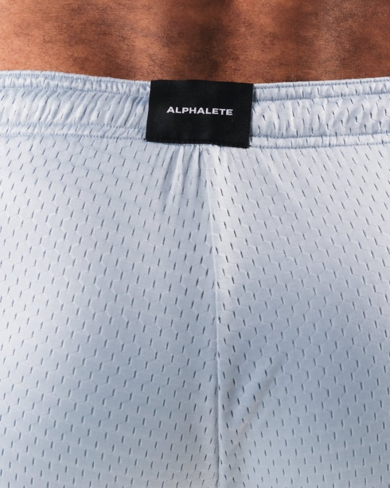 Short Alphalete LDB More Mesh Corta 6” Bleu Homme | YTI-43362993