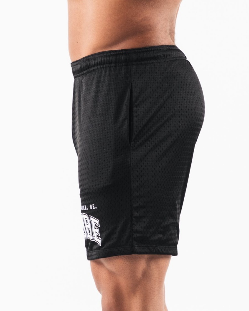 Short Alphalete LDB More Mesh Corta 6” Noir Homme | XPH-17107373