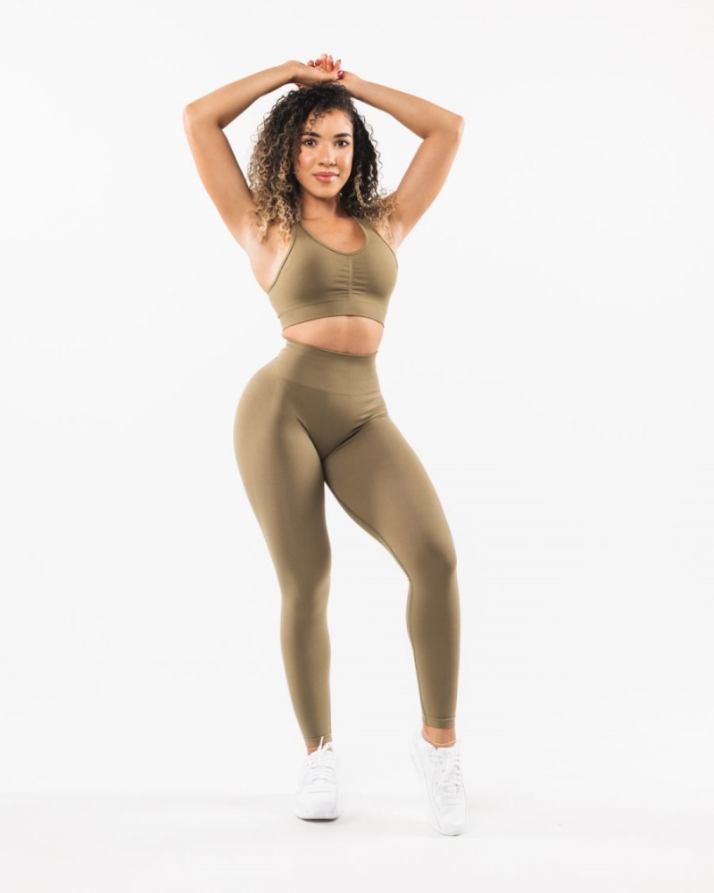 Leggings Alphalete Amplify Legging Willow Femme | ESR-84757312