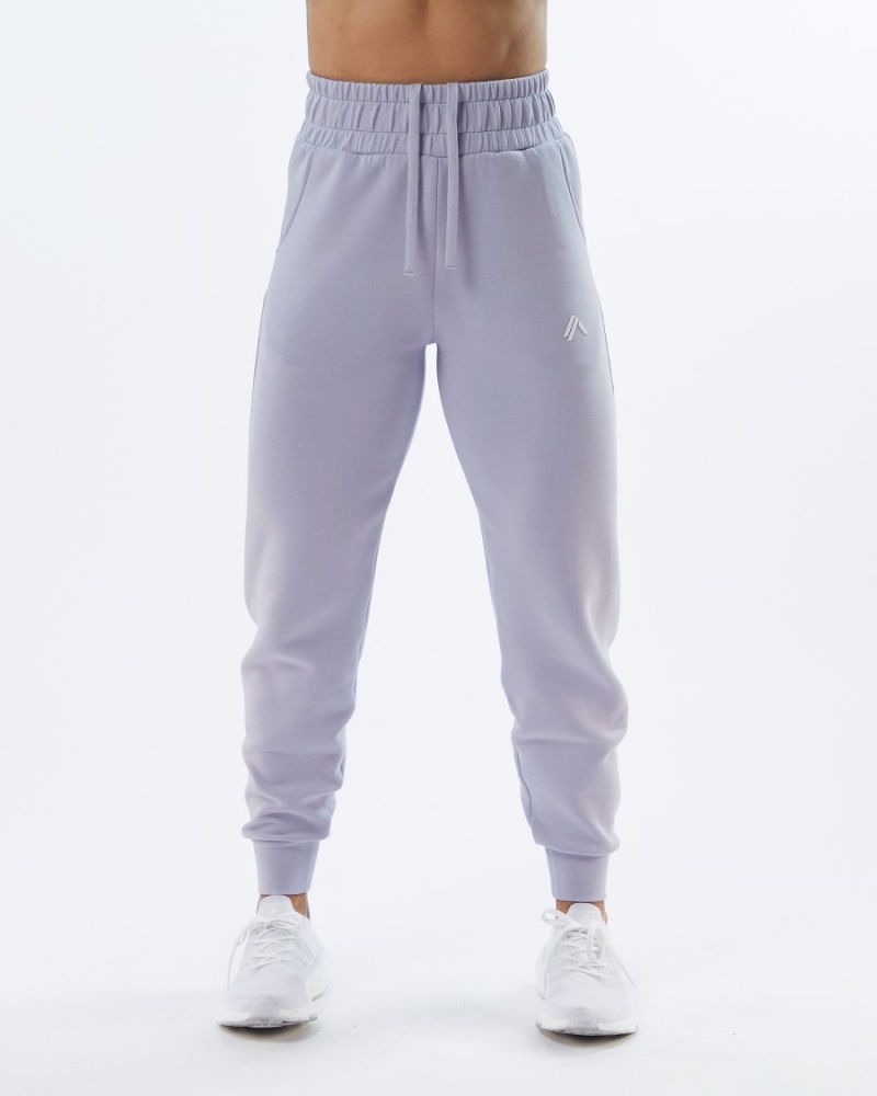 Pantalon Jogging Alphalete ELMTS Cuffed Jogger Lilac Femme | VXE-13111483