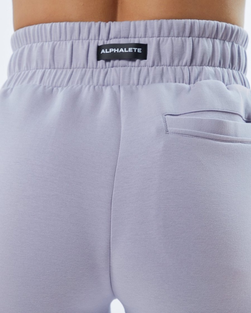 Pantalon Jogging Alphalete ELMTS Cuffed Jogger Lilac Femme | VXE-13111483