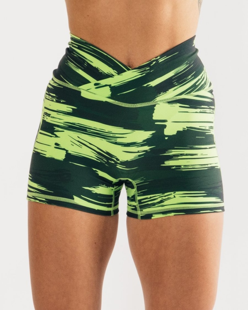 Short Alphalete Surface Power Corta 5" Camouflage Femme | BZZ-86836220