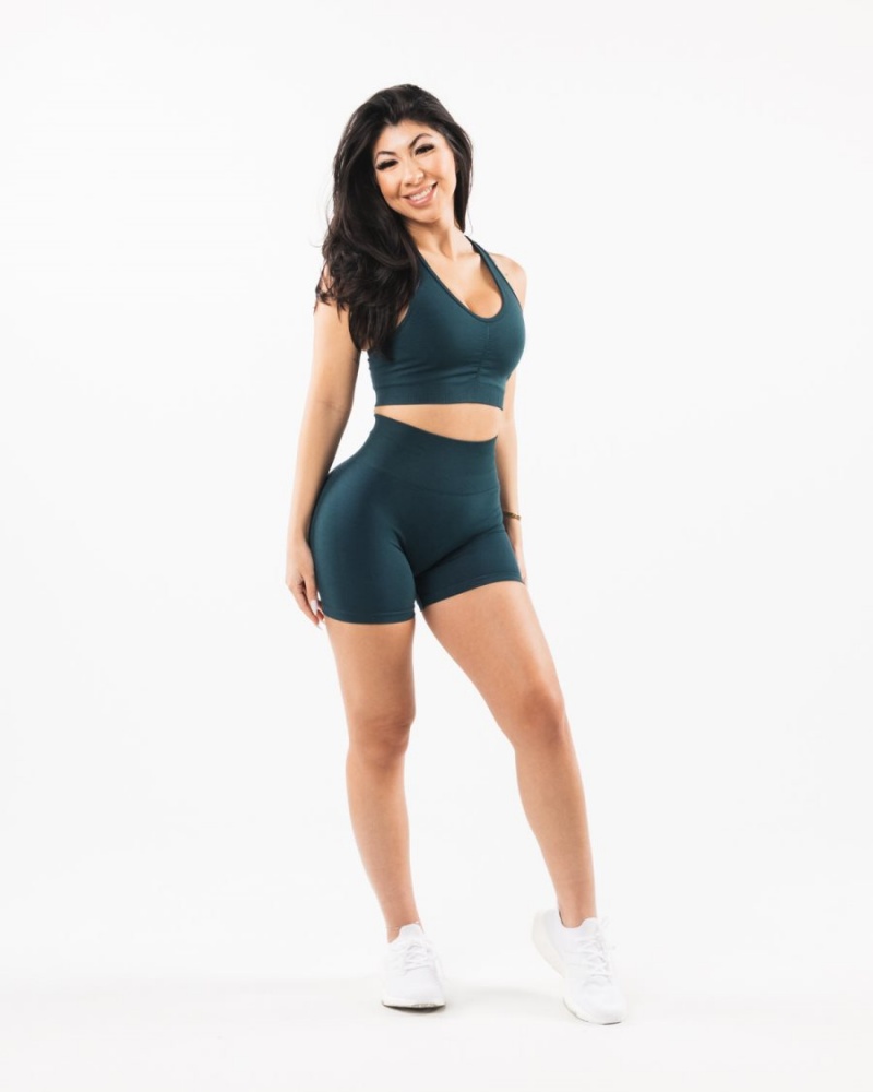 Short Alphalete Amplify Corta 4.5" Midnight Femme | NBM-31168549