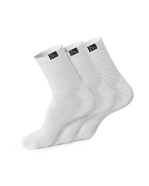 Accessoires Alphalete Wolf Head Crew Sock 3pk Blanche Femme | SXH-48122921