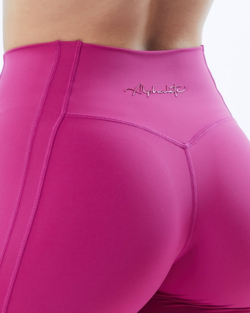 Leggings Alphalete Pulse Kinetic Legging Rose Femme | FRM-22054619