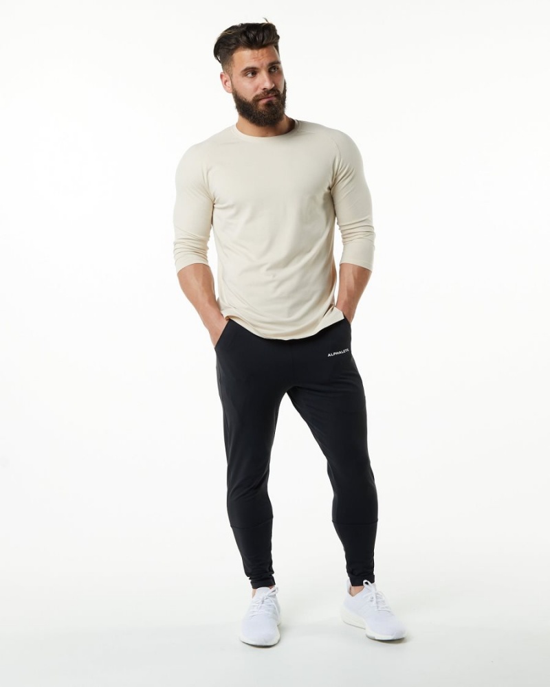 Chemises Alphalete Evo 3/4 Sleeve Tee Sahara Homme | CBP-80754664