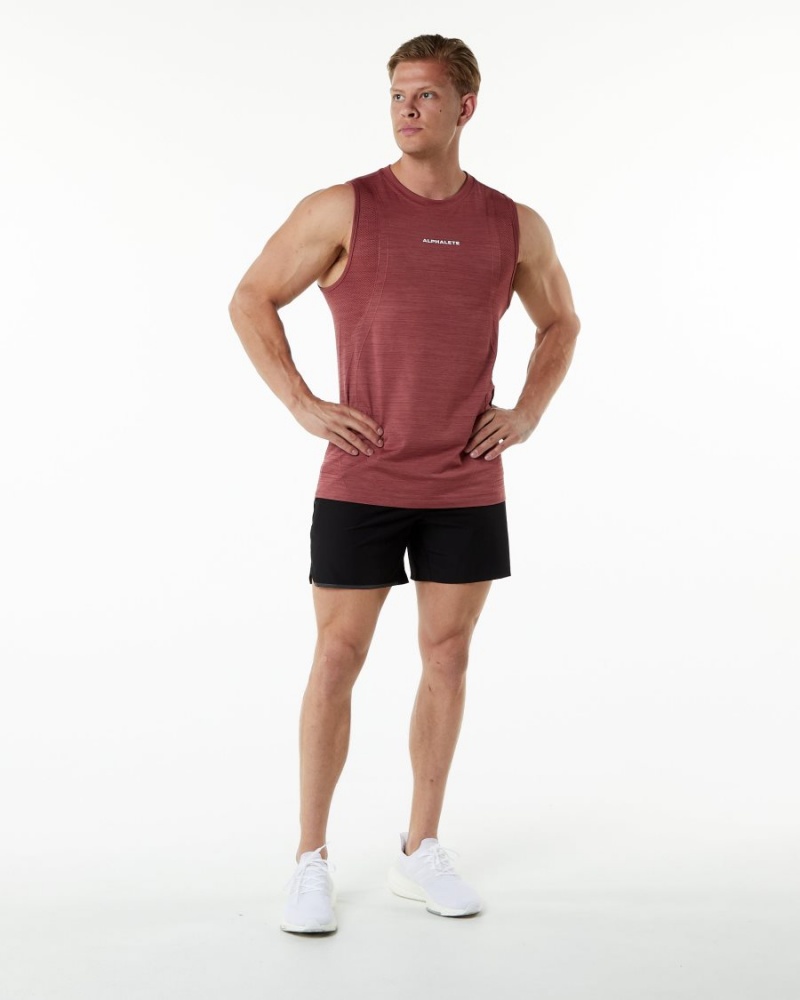 Debardeur Alphalete Ozone Tank Gingerbread Homme | BXW-58468842