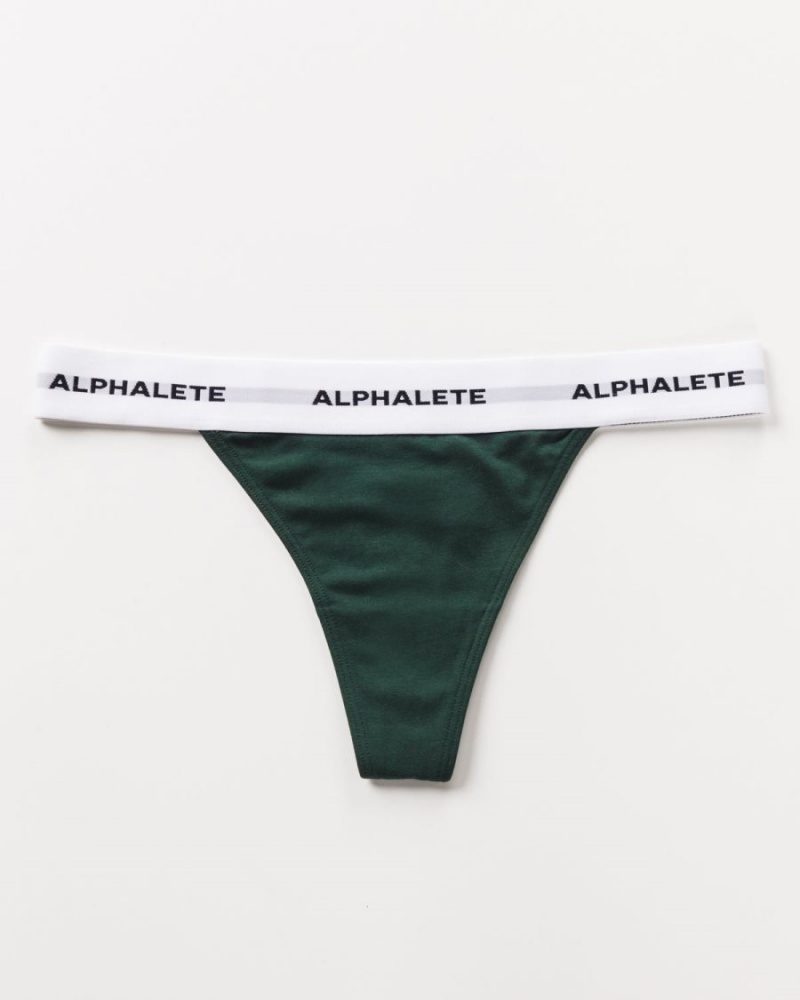 Sous Vêtement Alphalete Acute Lanières Evergreen Femme | SAJ-91668250