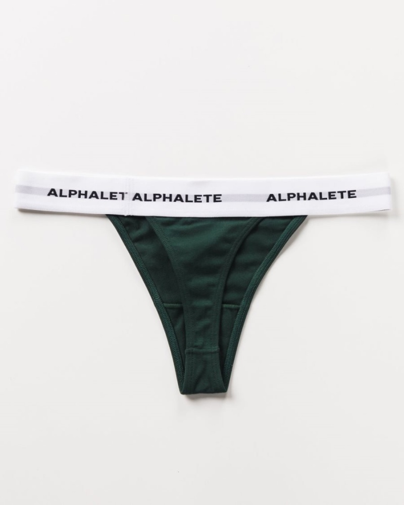 Sous Vêtement Alphalete Acute Lanières Evergreen Femme | SAJ-91668250