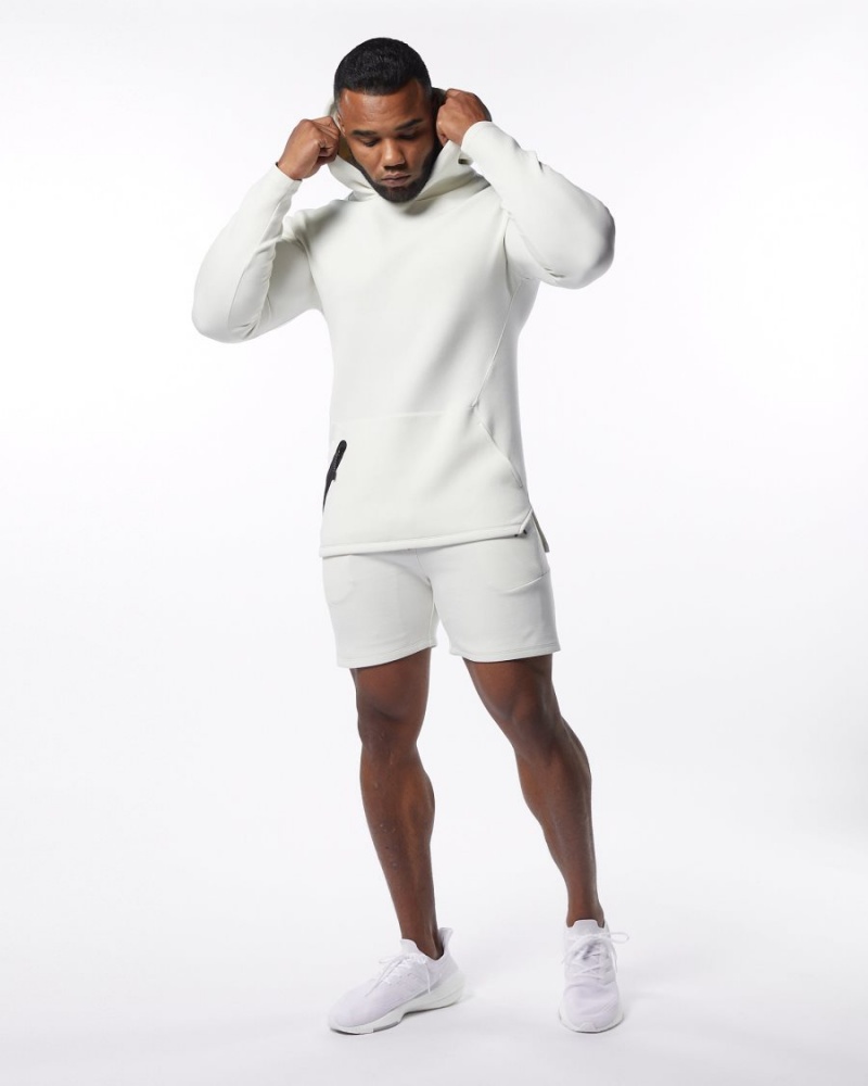 Short Alphalete ELMTS Athlétiques Corta 6" Blanche Homme | WUM-93640895