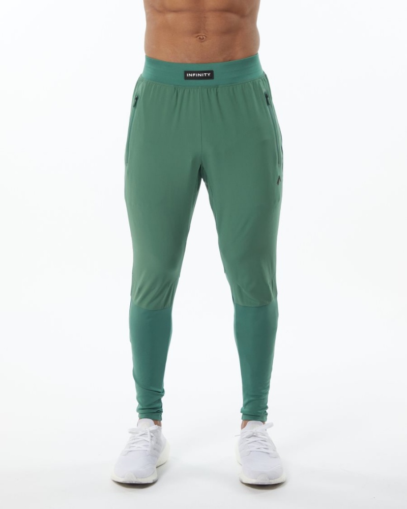 Pantalon Jogging Alphalete Infinity Tech Pant Vert Homme | QSW-44321807