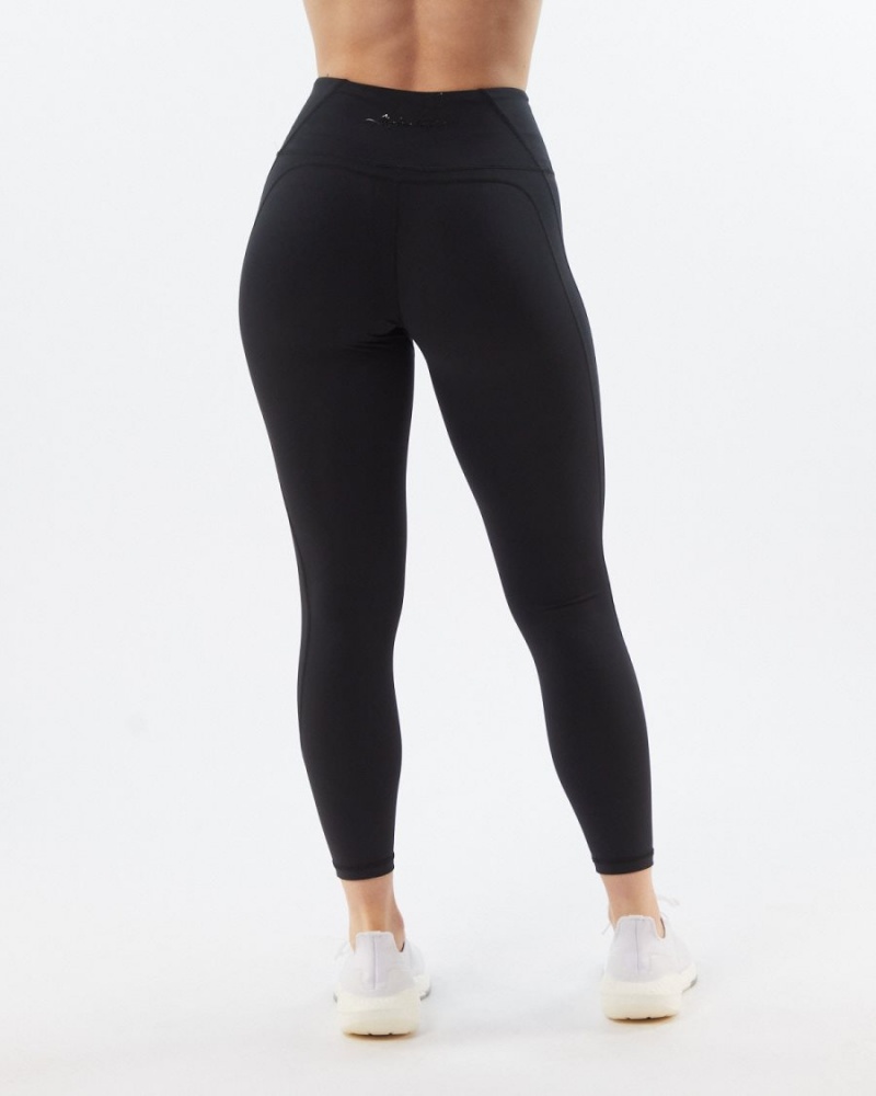 Leggings Alphalete Pulse Surge Legging Blackout Femme | JFM-44869577