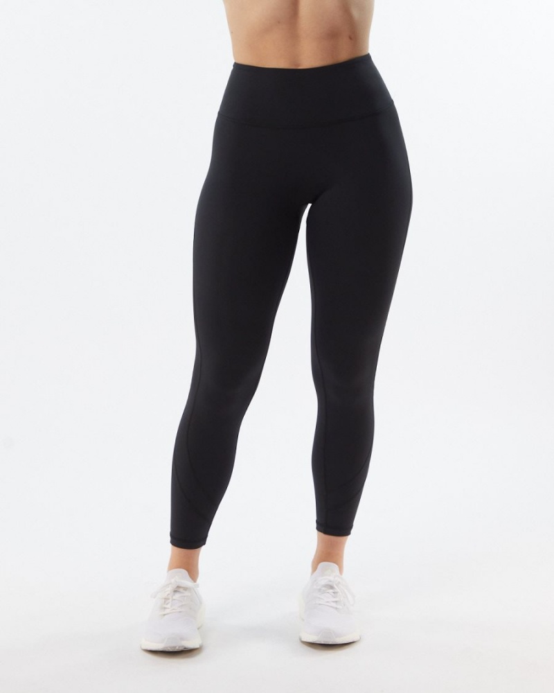 Leggings Alphalete Pulse Surge Legging Blackout Femme | JFM-44869577