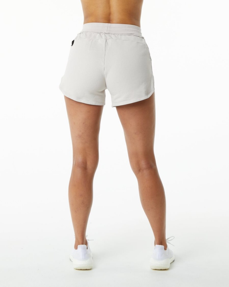 Short Alphalete Very Terry Corta Moonstone Femme | XCD-23604863