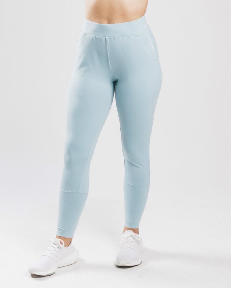 Pantalon Jogging Alphalete Trace Jogger Bleu Femme | NIB-58952904