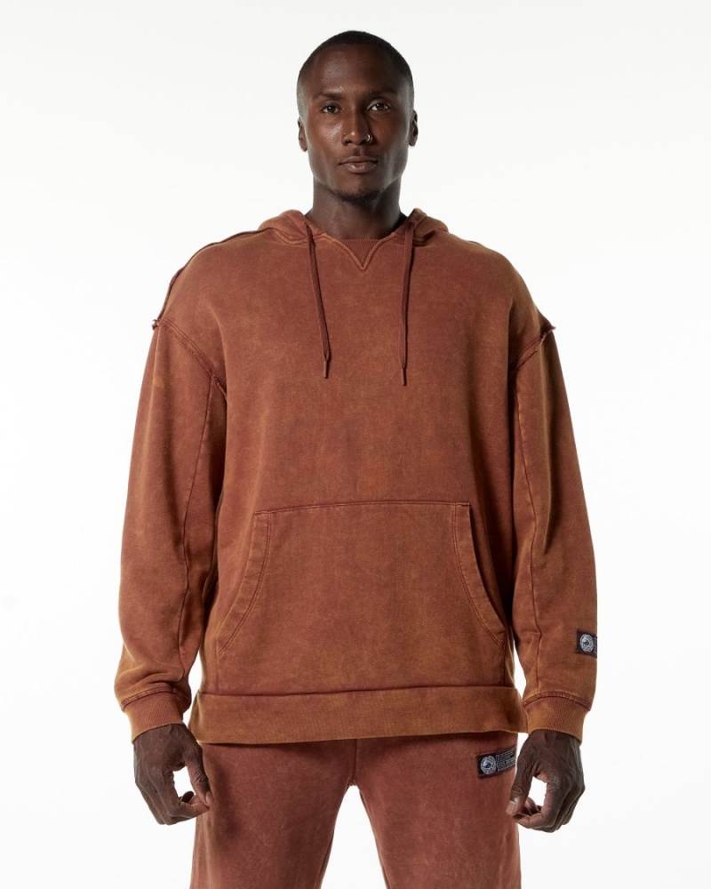 Sweat a Capuche Alphalete Very Terry Hoodie Bloodstone Homme | VSF-94988862