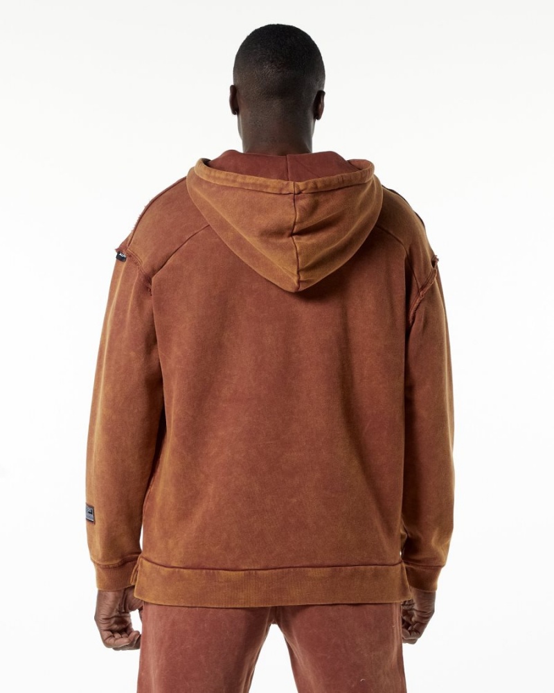 Sweat a Capuche Alphalete Very Terry Hoodie Bloodstone Homme | VSF-94988862