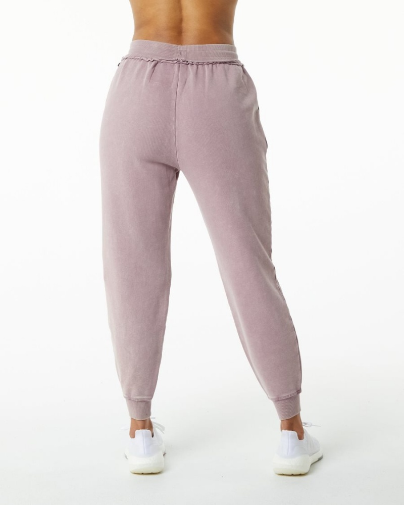 Pantalon Jogging Alphalete Very Terry Jogger Rose Femme | ATD-52425028