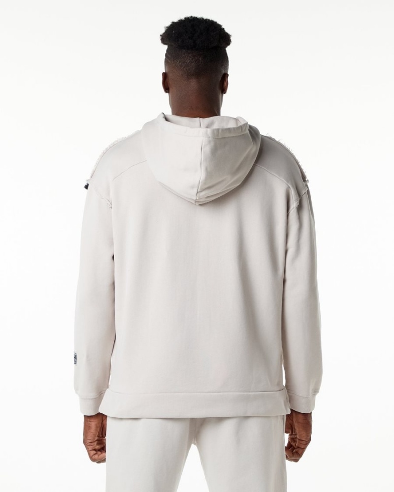 Sweat a Capuche Alphalete Very Terry Hoodie Moonstone Homme | XYM-72390876