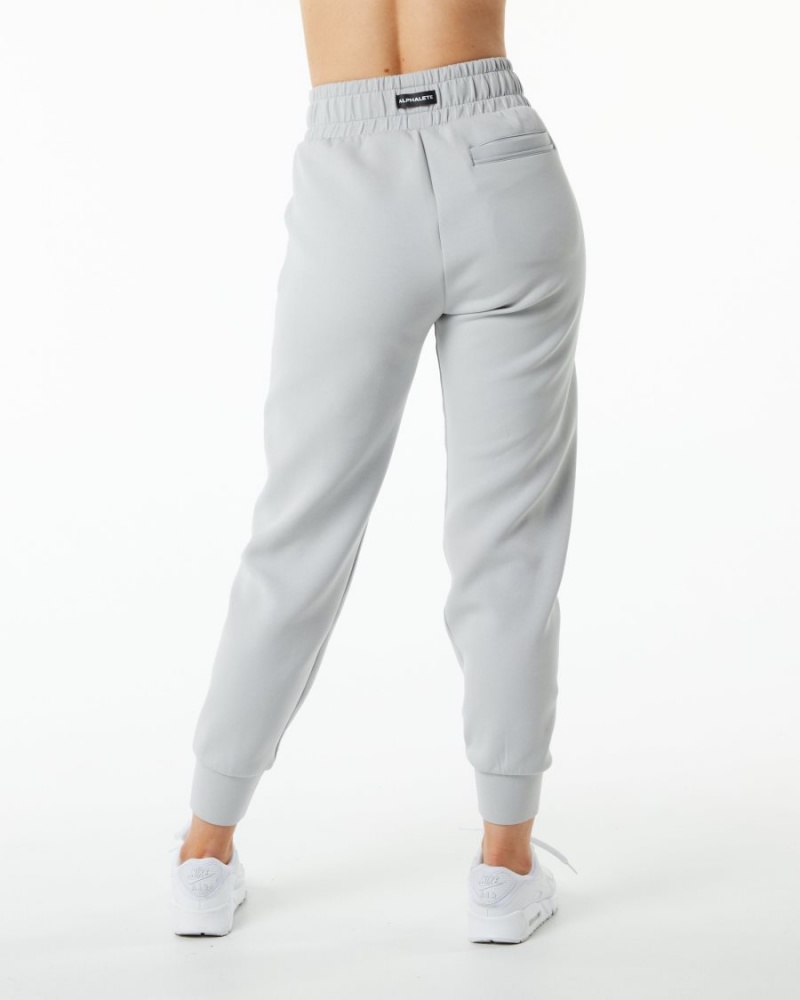 Pantalon Jogging Alphalete ELMTS Cuffed Jogger Grise Femme | NAU-48320771