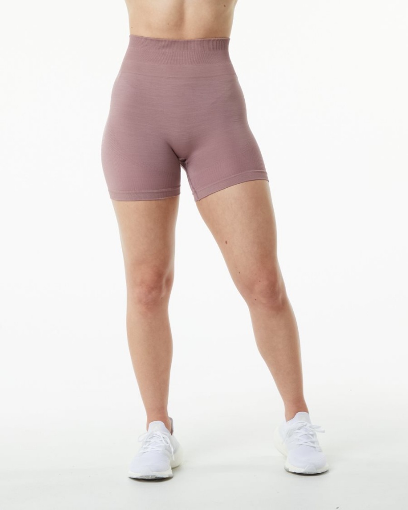 Short Alphalete Ozone Corta 5.5" Mauve Femme | EIL-23064894