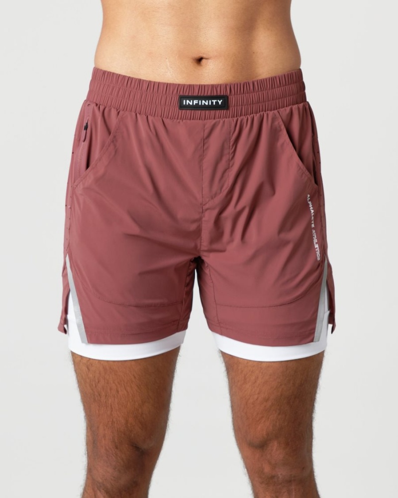 Short Alphalete Infinity Speed Corta 5.5" Autumn Homme | QLE-91266194