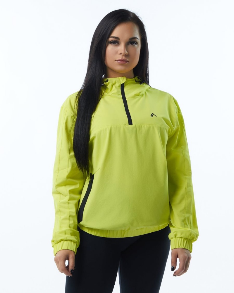 Vestes Alphalete Infinity Tech Jacket Citrus Slice Femme | XFP-51645689