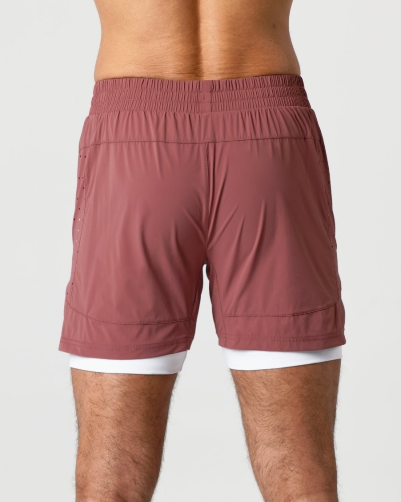 Short Alphalete Infinity Speed Corta 5.5" Autumn Homme | QLE-91266194