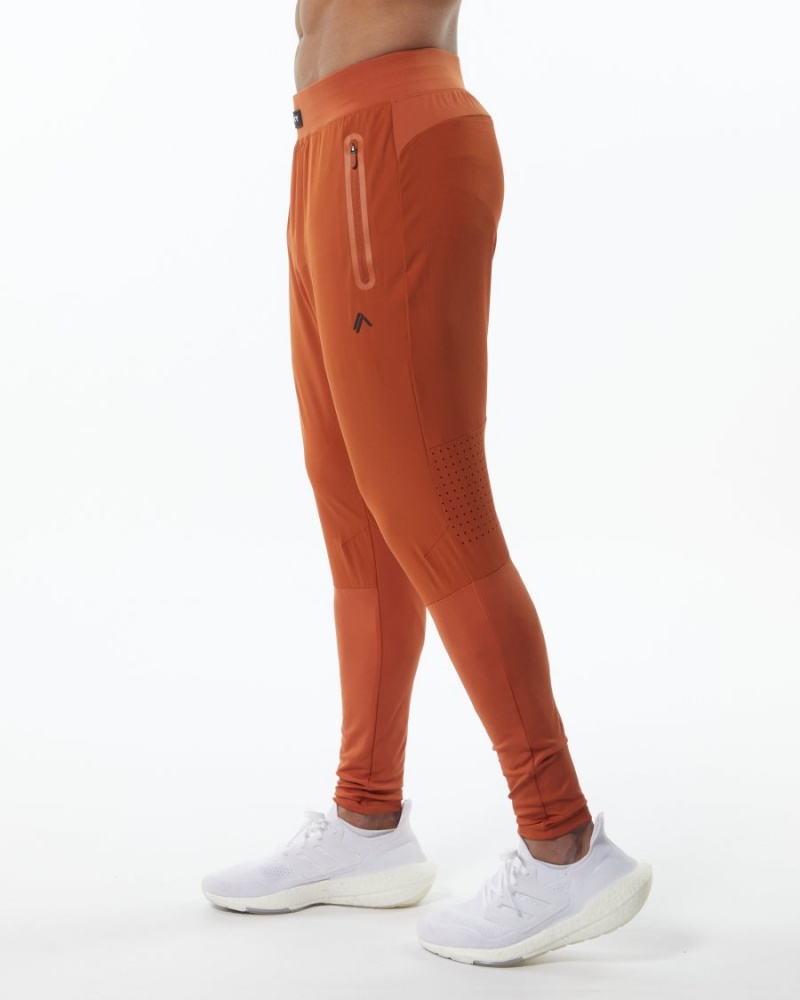 Pantalon Jogging Alphalete Infinity Tech Pant Sour Tangerine Homme | BHZ-61290997