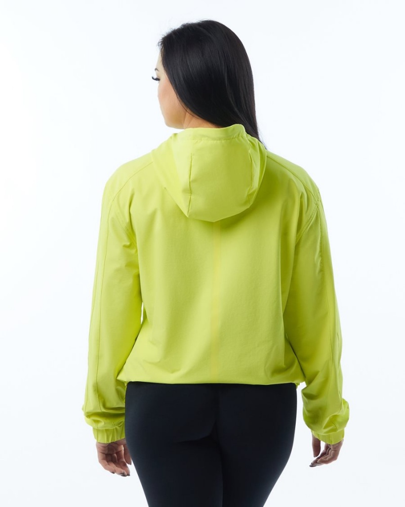 Vestes Alphalete Infinity Tech Jacket Citrus Slice Femme | XFP-51645689