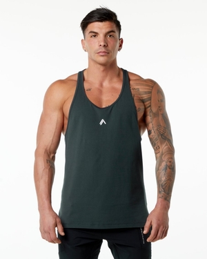 Stringers Alphalete Emblem Stringer Vert Homme | YJX-35055799