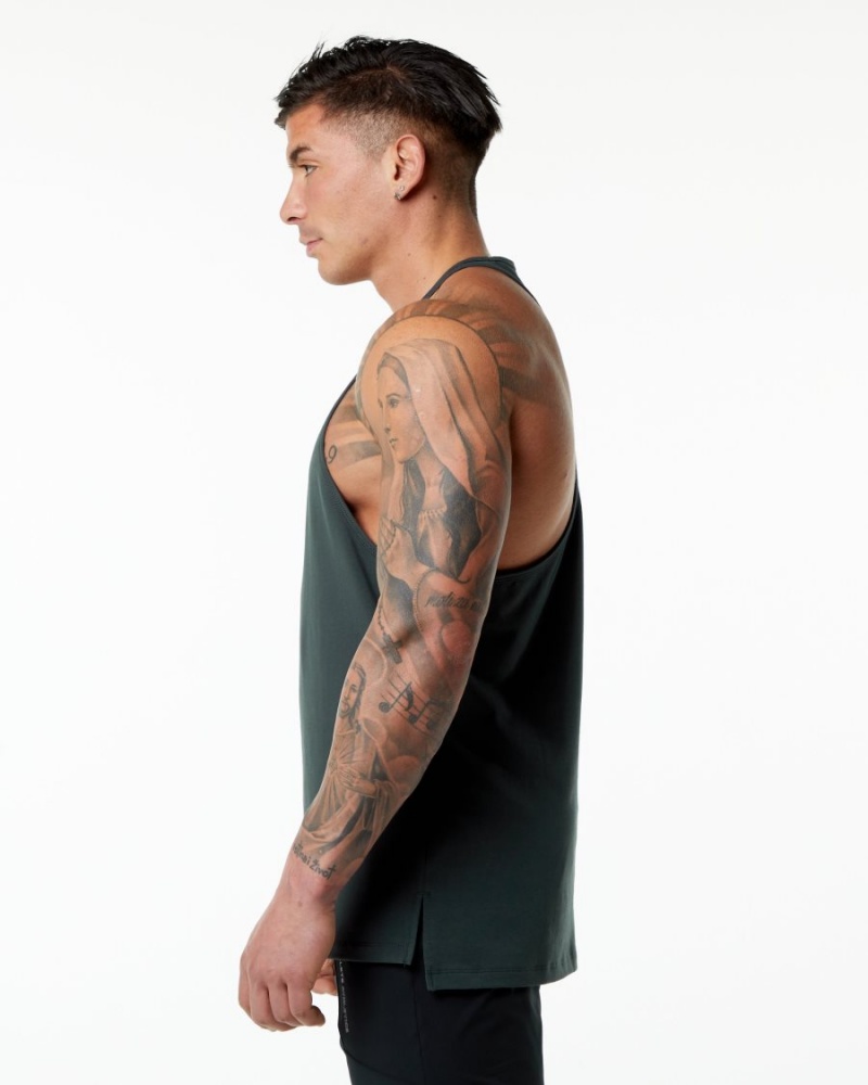 Stringers Alphalete Emblem Stringer Vert Homme | YJX-35055799