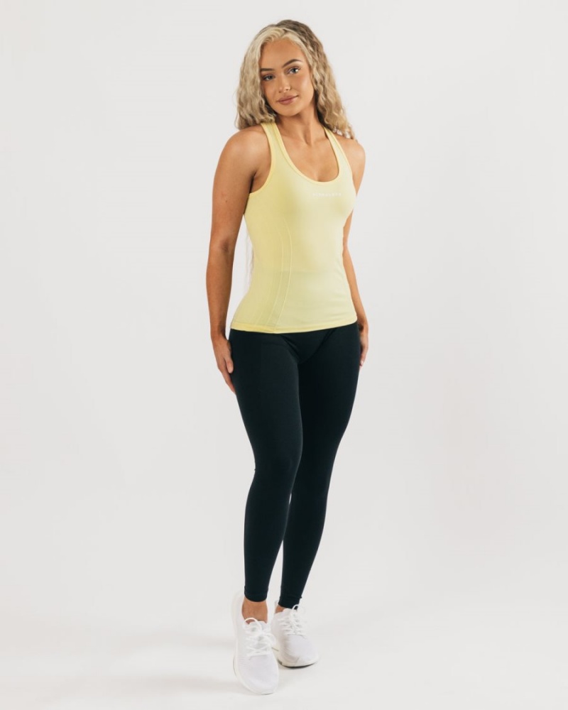 Debardeur Alphalete Seamless Tank Lemonade Femme | CQQ-69005143