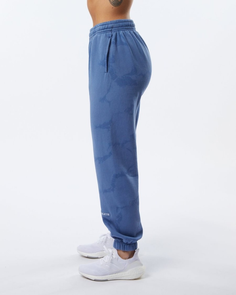 Pantalon Jogging Alphalete HCTS Jogger Bleu Femme | QTA-84426953