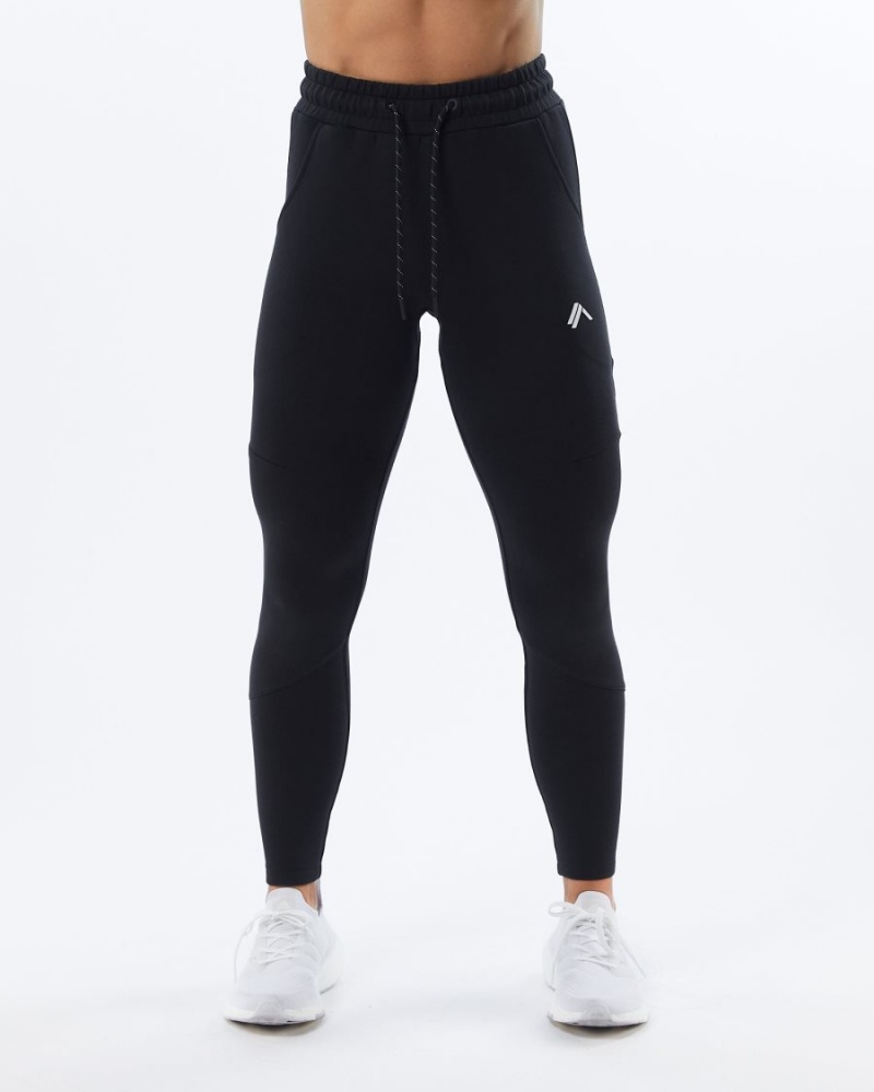 Pantalon Jogging Alphalete ELMTS Zip Jogger Noir Femme | IRP-14427611