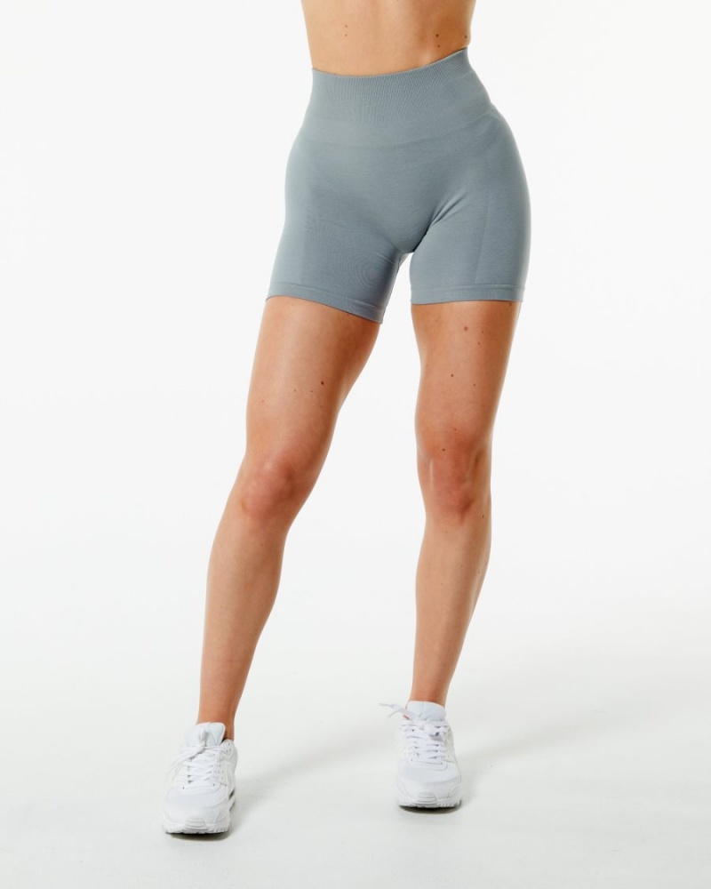 Short Alphalete Amplify Corta 4.5" Grise Femme | VLP-41429898