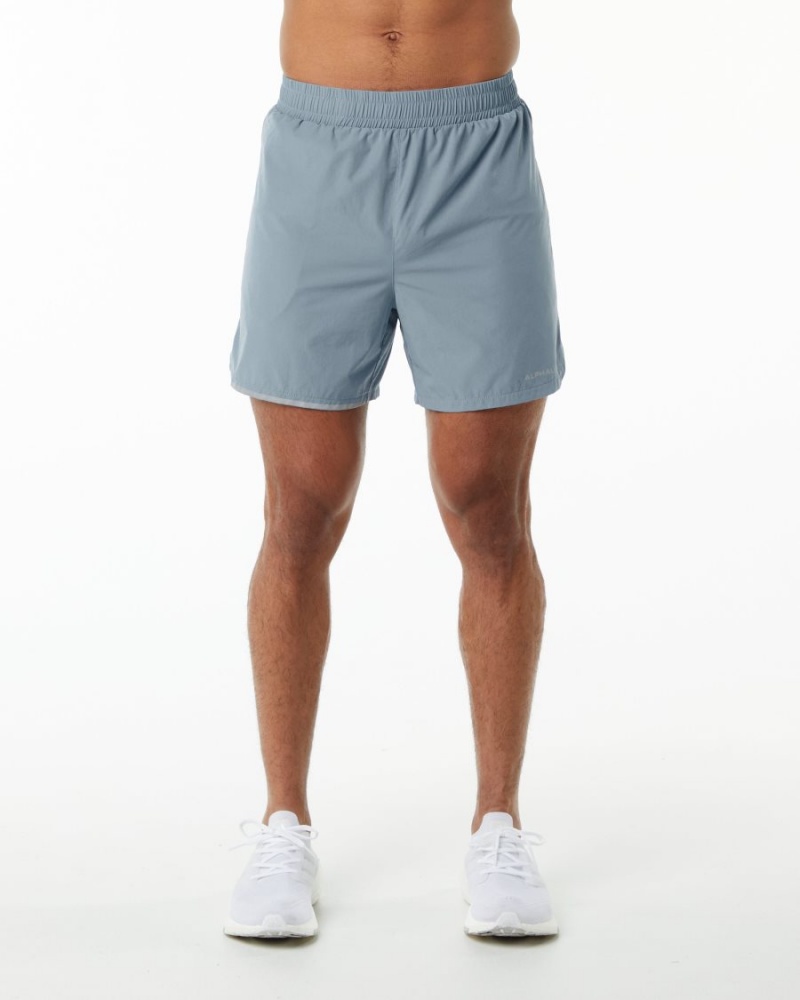 Short Alphalete Core Stride Corta 5” Bleu Homme | WDE-37742942