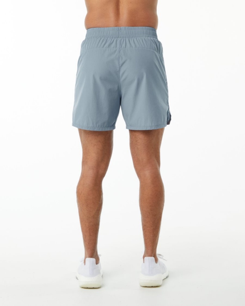 Short Alphalete Core Stride Corta 5” Bleu Homme | WDE-37742942